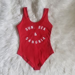 NWT Sun Sea & Sangria Bodysuit!